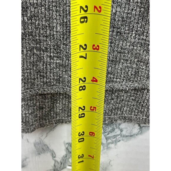 Ecko Unltd. Mens  Size L Grey Marled Long Sleeve Crewneck Thermal Shirt - Picture 4 of 11